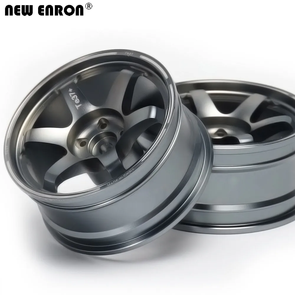 NEW ENRON 4P Metal Aluminum Alloy Wheel Rim 6MM Offset For RC 1/10 On-Road Drift Traxxas HSP Tamiya HPI Kyosho RedCat SAKURA