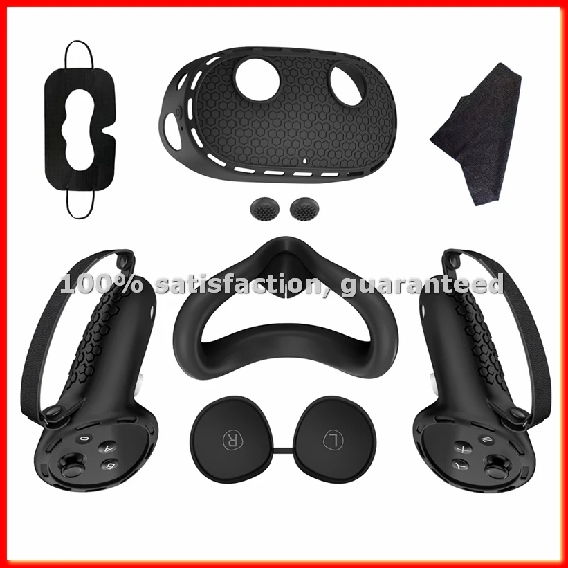 

Protective Cover Controller Grips VR Shell Cover VR Silicone Case Face Cover Lens Cover for 3S Accessories A-A13G