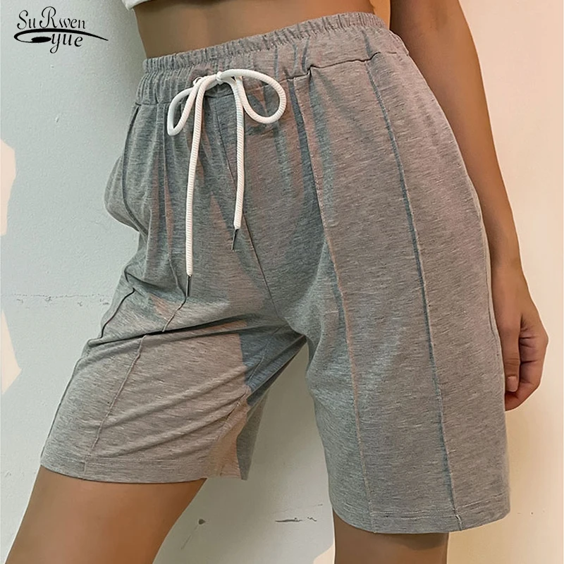 

Loose High Waist Loose Shorts Hot Summer Casual Cotton Biker Shorts Women Short SweatPants Streetwear Womens Shorts 18774