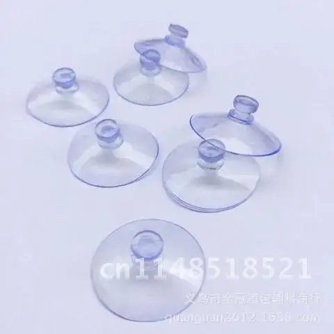 

Strong Vacuum Suckers Mushroom Head Suction Cups Hooks Hanger Clear Sucker For Window Decoration Wedding Car, 30PCs 3/4/5.5cm