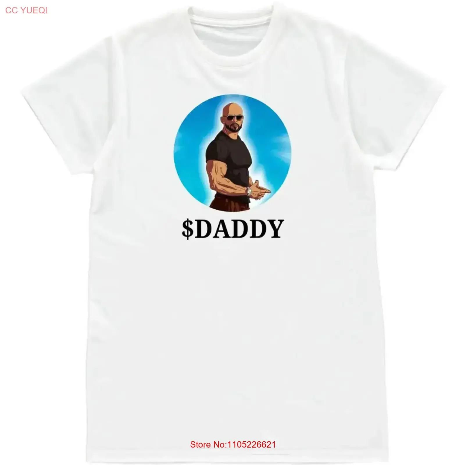 FUNNY ANDREW TATE DADDY TOP G MENS UNISEX T SHIRT BIRTHDAY CHRISTMAS GIFT vintage Washed Top For Everyday Wear Stylish