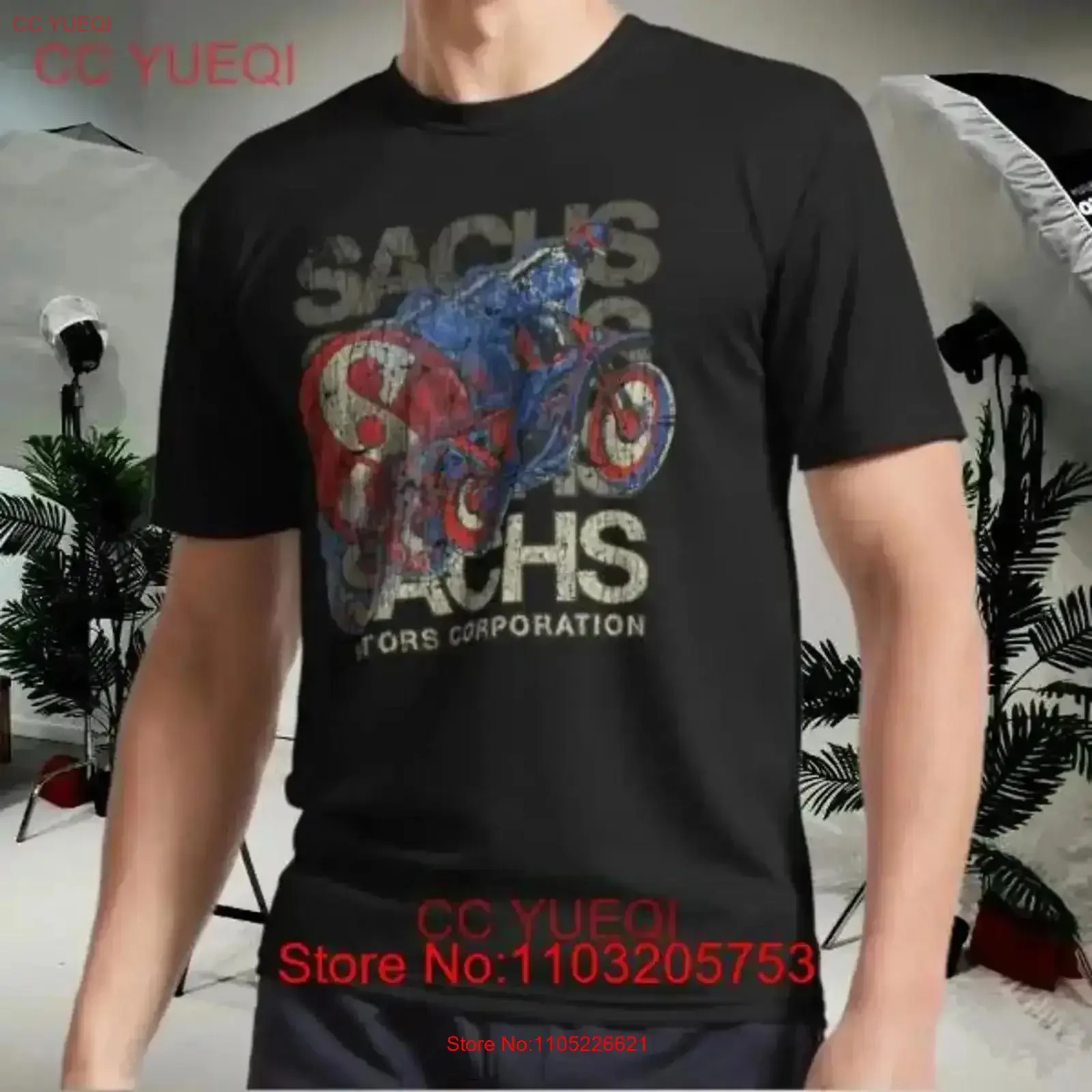 New T Shirt Sachs Motors Corporation 1968 Active Funny Size S to 5XL vintage Washed designer clothes Slightly Stylish vintage