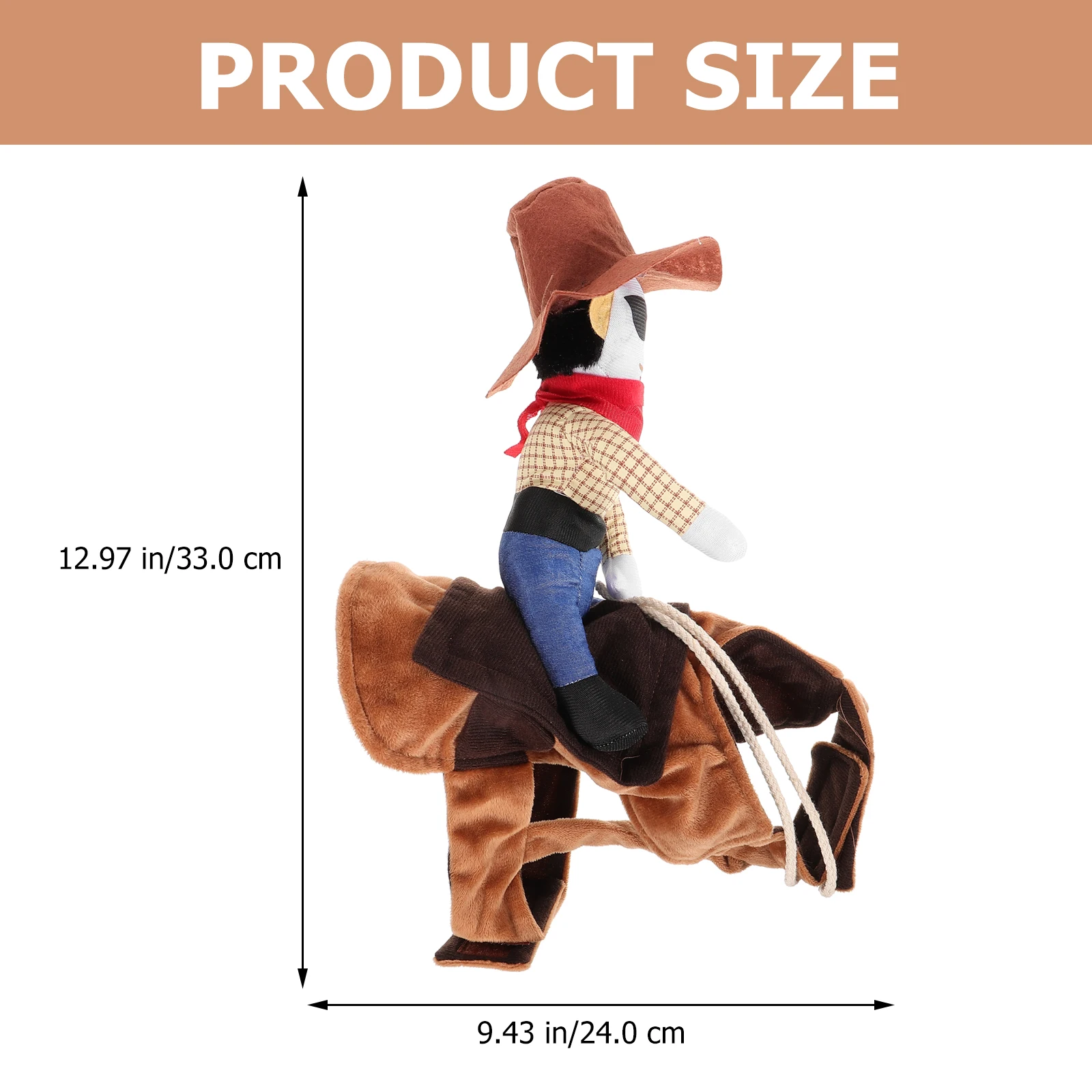

Pet Transformation Costume S Size Halloween Party Wear Comfortable Dog Clothes Cosplay Prop Festive Puppy Accessories Dog