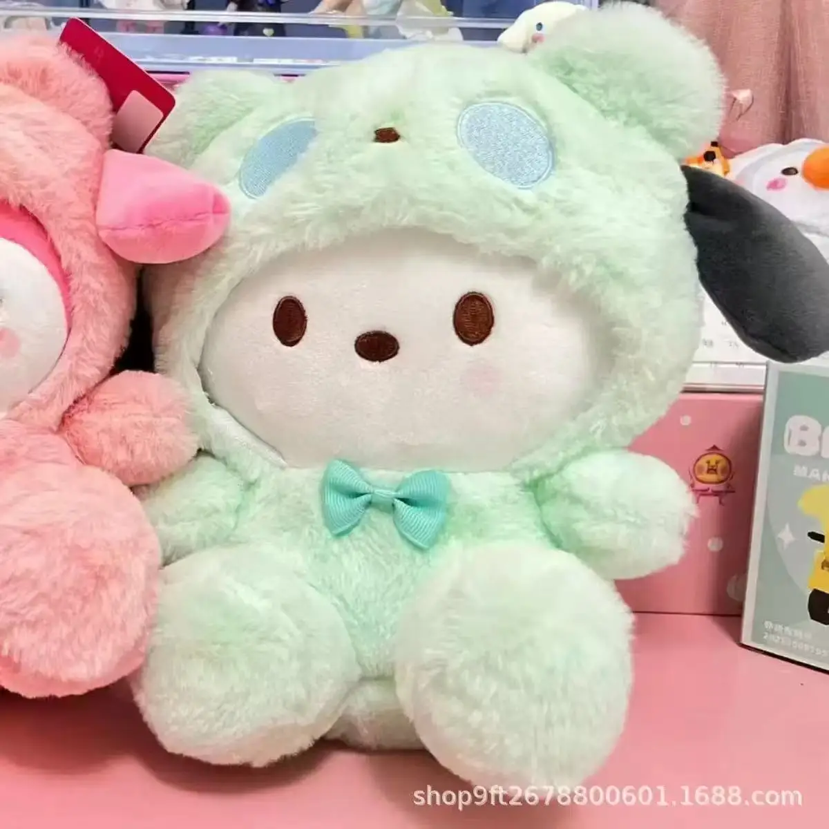 

Плюшевая игрушка Sanrio 25 см: Hello Kitty, Cinnamonroll, Kuromi, Pochacco – милые мультяшные куклы, подарки на день рождения для детей