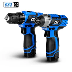 12V Electric Cordless Screwdriver Drill 100NM Torque Electric Drilling Machine Mini Hand Drill Wireless Power Tool by PROSTORMER