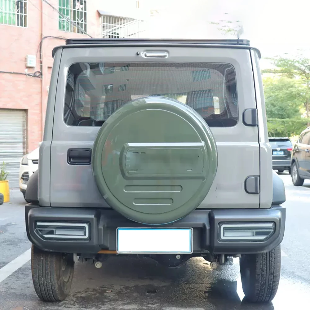 For New Jimny JB64-JB74 2019-2024 Car Spare Tire Cover Equipped With Tire Shell Exterior Decoration Accessories Modified Pieces