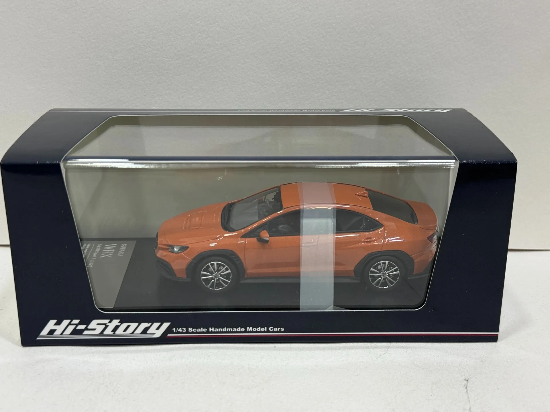 

Литая под давлением HI Story масштаб 1/43 Subaru Wrx, модель автомобиля из смолы, Коллекционная игрушка, подарок, сувенир, демонстрационный орнамент