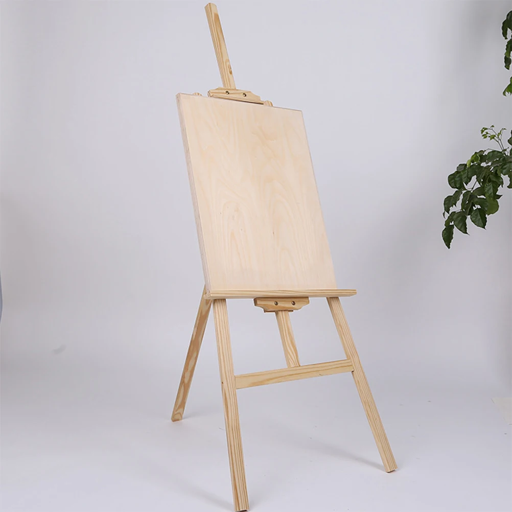 

Wooden Drawing Board Canvas Panel Tabletop Easel for Painting Boards Crafts Cradle Kids