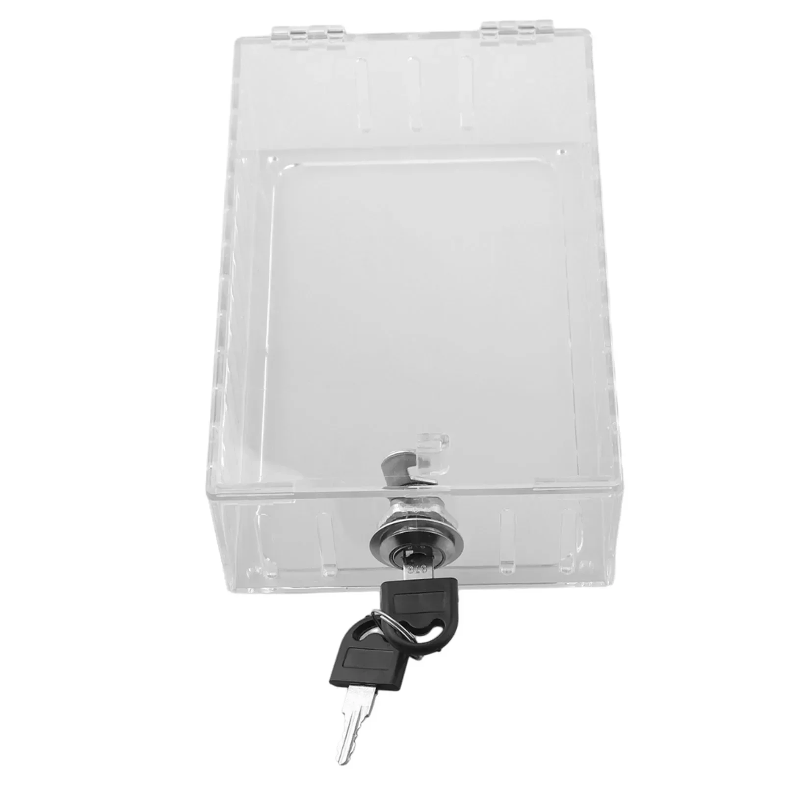 

Lock Protection Box Locking Box Protection Box With 2 Keys 20*12*5.7cm ABS Anti Tamper Lock Constant Temperature Box