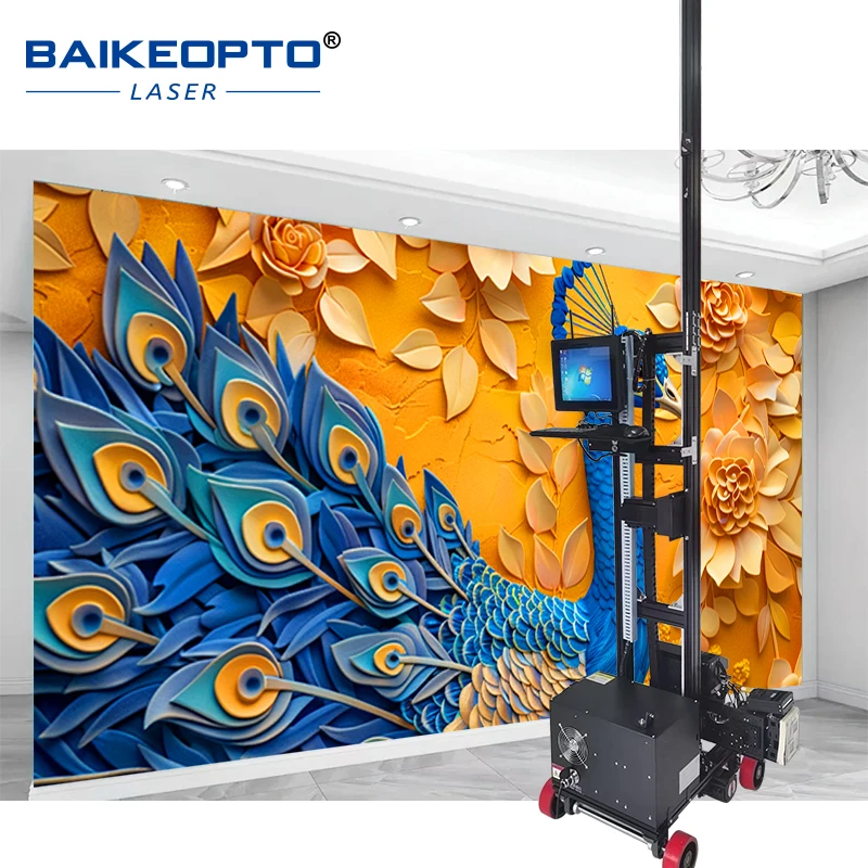 

BK-GP1400XP UV Imprimante Murale 3D Vertical Wall Printer Wall And Floor All In One Painting Machine