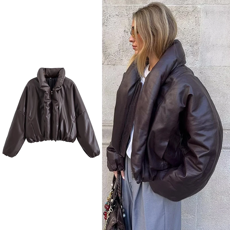 

New Women's Winter Jackets 2025 New Fashion Loose Elegant Warm Winter Coats Chic Young Women's Street Short Jackets Coats