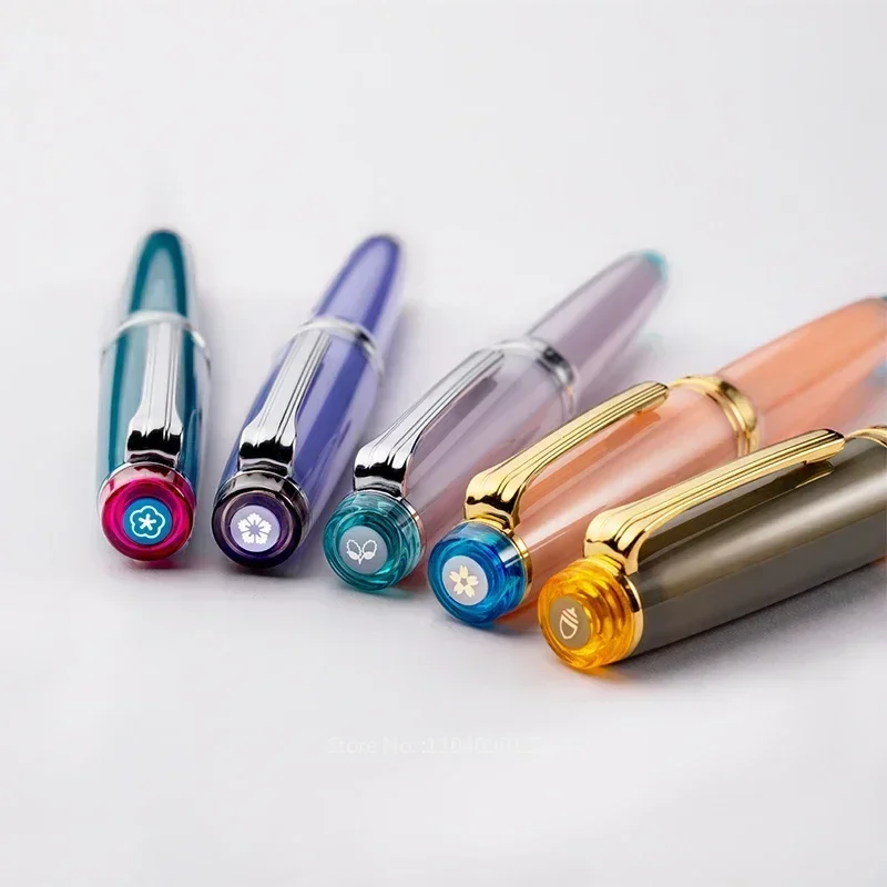 

Новая японская перьевая ручка Manyoji Sailor Scribe с пером из белой белки, 14K золото, лимитированная серия, для делового письма, в коробке