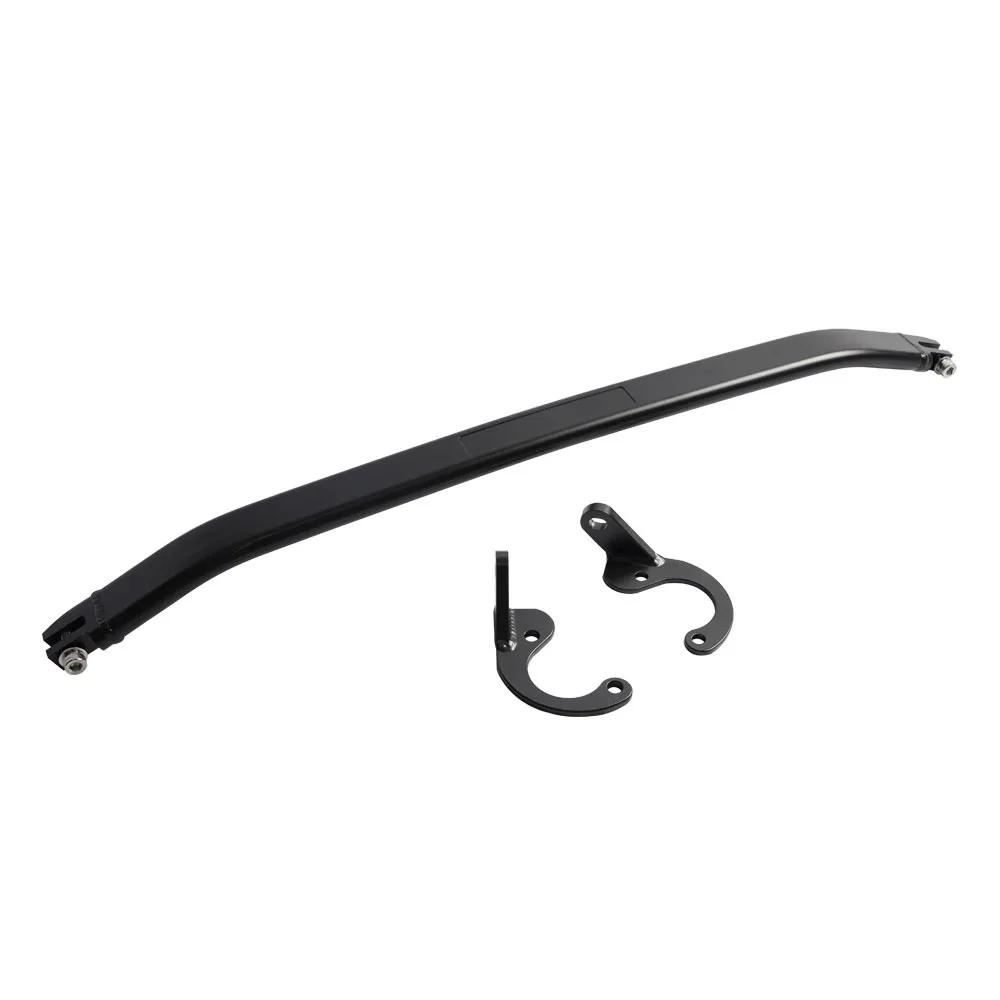 Front Upper Strut Brace Bar Aluminum Front Strut Bar For 92-00 Honda Civic EG EK 93-97 Del Sol 94-01 Integra DC2