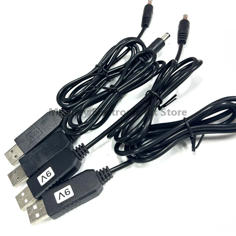 USB 5V to 12v Power Boost Line DC 9V 12V  usb dc 12v 5v to 12v Step UP Module USB Converter Adapter Router Cable 2.1x5.5mm Plug