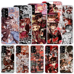 Anime Toilet Bound Hanako Kun Soft Case For Samsung Galaxy A15 A14 A13 A12 A55 A54 A53 A52 Phone Cover A35 A32 A33 A25 A23 A22 A