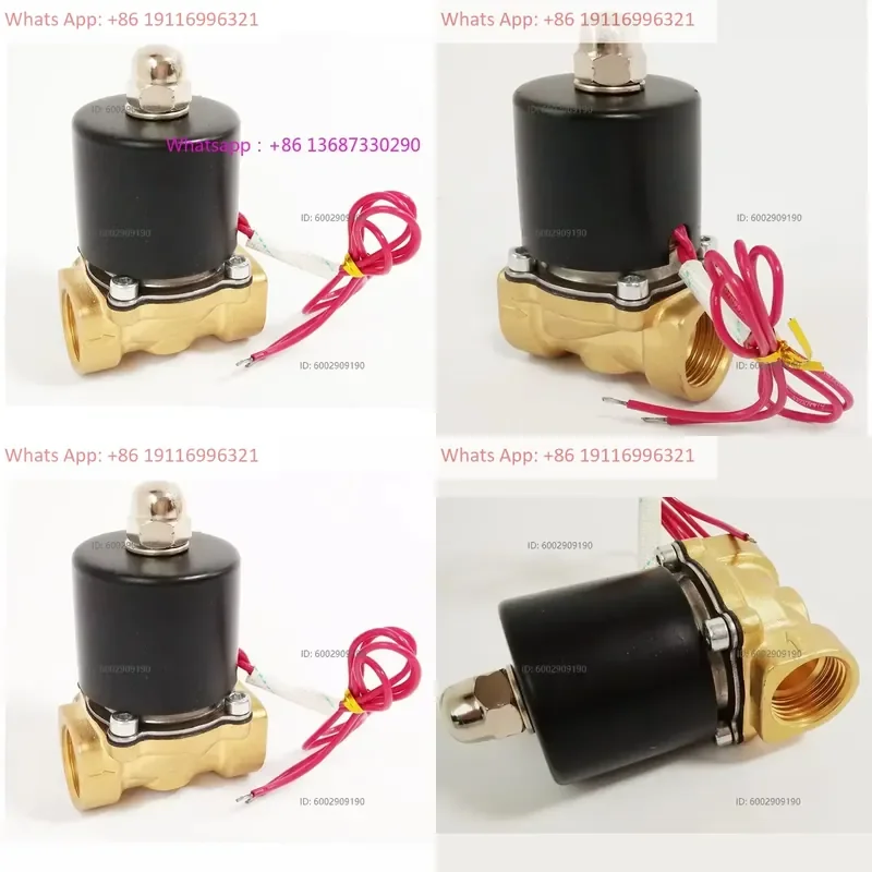 2W160-15 1/2 Electromagnetic Control Valve Water Air Control 12V Electromagnetic Valve