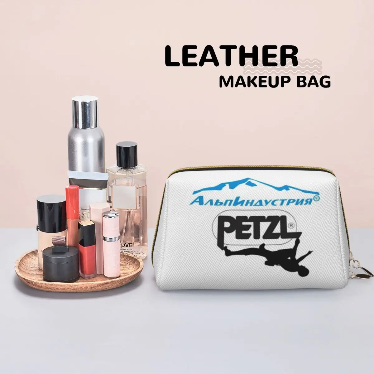 Sport Petzl Women Cosmetic Bag Travel Makeup Organizer Pouch Toiletry Storage Dopp Kit Box