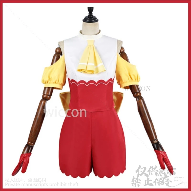 Mem Cyo Cosplay Anime Oshi No Ko Season 2 Costume Red Uniform Wig Woman Kawaii Cute Lolita Christmas Halloween Suit Customized