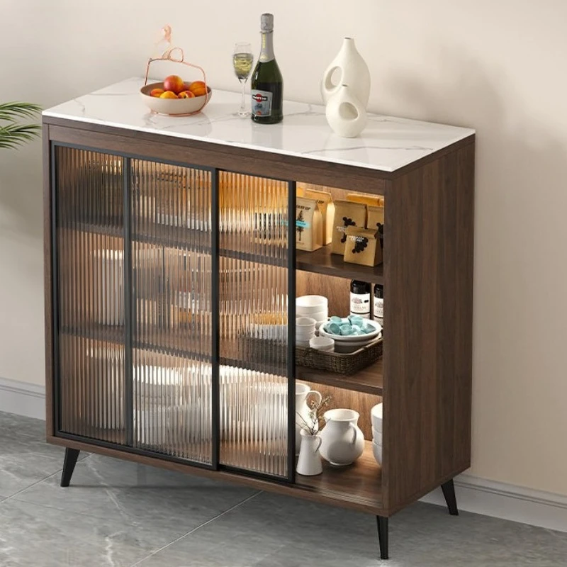 

Slate dining side cabinet integrated storage gainst the wall tea cabinet simple household meuble rangement kitchen furnishing
