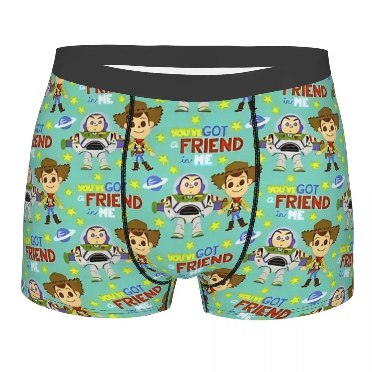 Toy Story da uomo Cartoon Cute Boxer Slip Pantaloncini Mutandine Biancheria intima morbida Woody Buzz Lightyear Maschio Sexy S-XXL Mutande