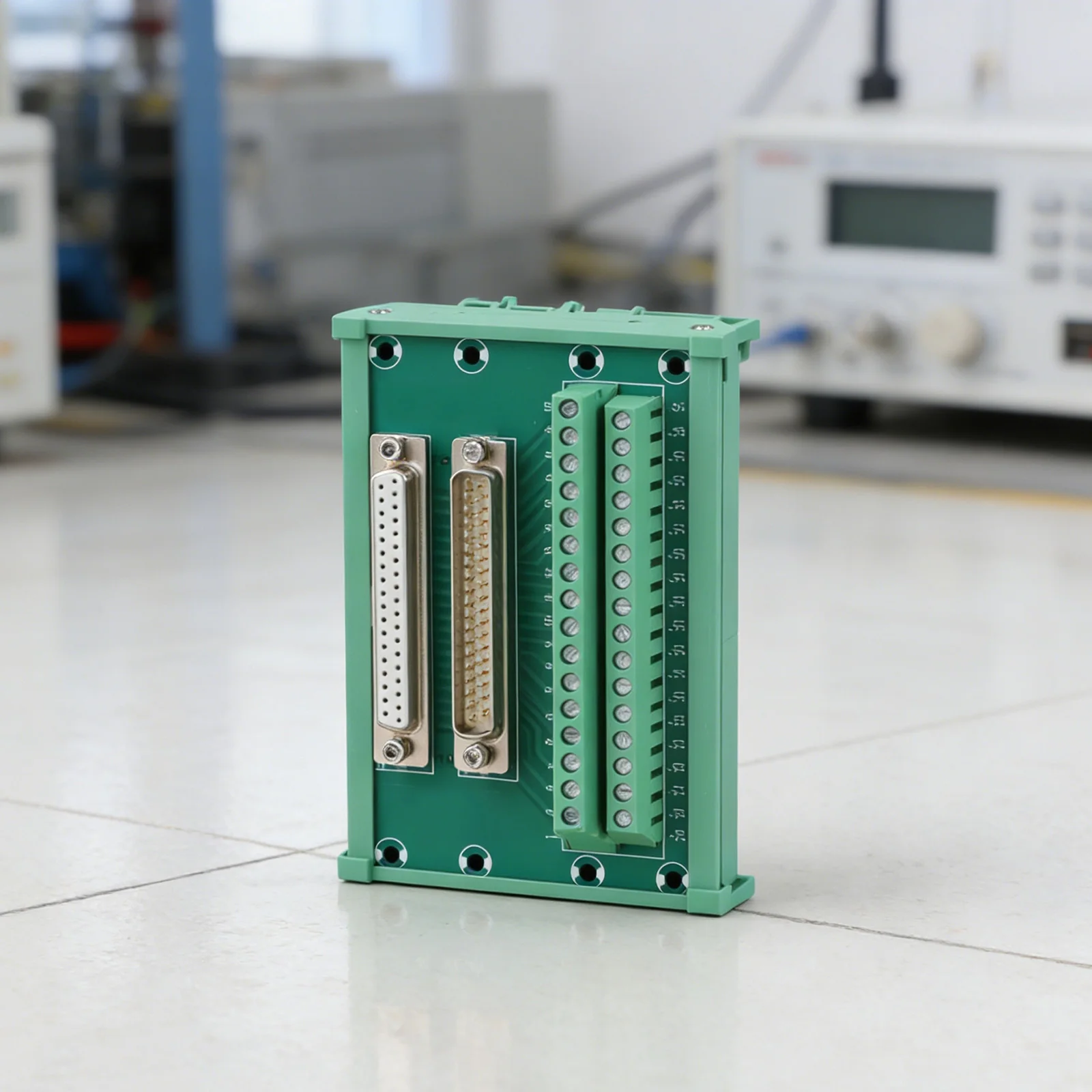 1Pcs DB37 DIN Rail Mount Interface Terminal Block D-Sub 37 Pin Board Module For Industrial Electrical Wiring Connection