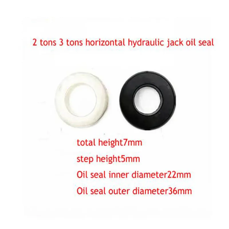 2 Tons 3 Tons Horizontal Hydraulic Jack Accessories Oil Seal Sealing Ring Soft Rubber Oil Seal NEW