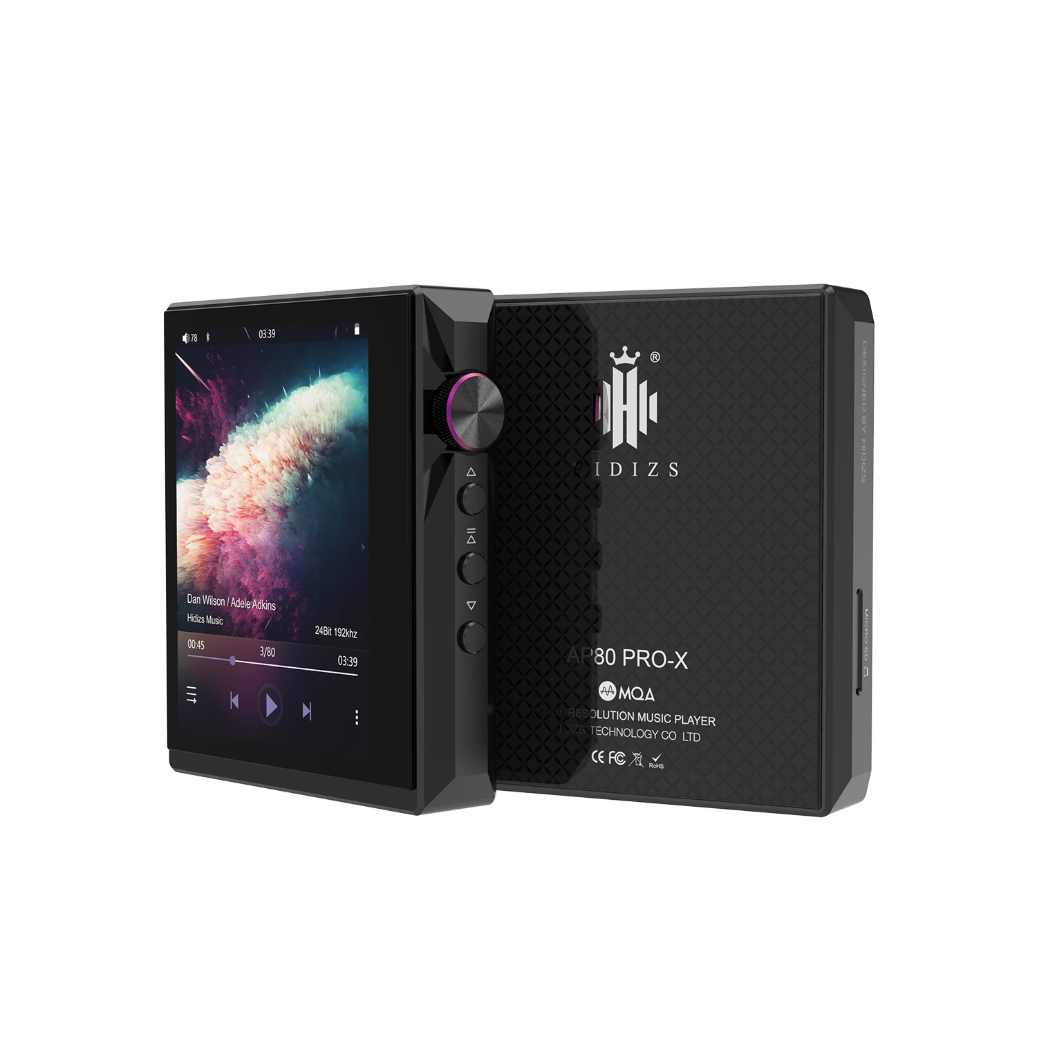 ポータブルプレーヤー HIDIZS AP80 PRO MAX Hidizs-ポータブルミュージックmp3プレーヤー、ハイレスオーディオ