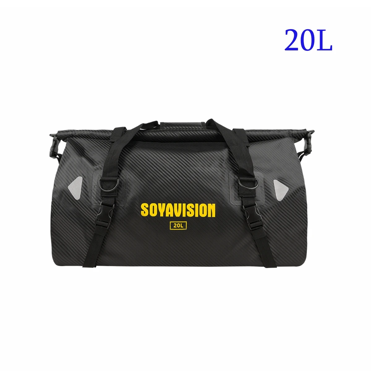 Motorfiets Waterdichte Staarttas Reizen Outdoor Droge Bagage Roll Pack Bag 20/40/66 Motorbagage Rugzak Motorfiets Zadeltas