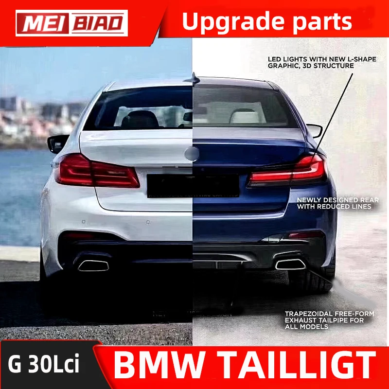 Upgrade Taillight Plug And Play Suit ForBMW G38 2018-2020 Year Modify  Facelift G30  CLI Design Turning Lights Back  Led