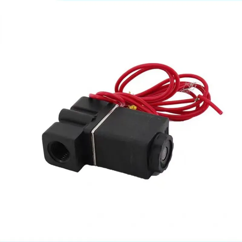 2P025-06 2p025-08 G1/8 1/4 Normally Closed Plastic Solenoid curtain two-way Water dispenser solenoid valve 12V 24V 110V 220v