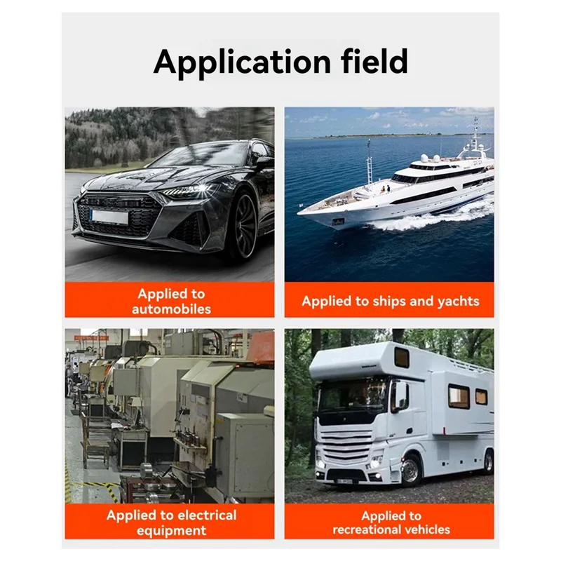 Один вход, 6P 100A, 6-позиционный держатель, блок предохранителей для автофургона со светодиодным индикатором - новый блок предохранителя