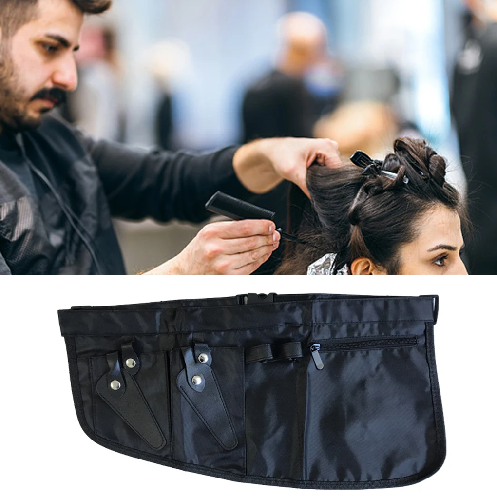 Ceinture de coiffure professionnelle en polyester, sac de taille mains libres, outils de transport de style