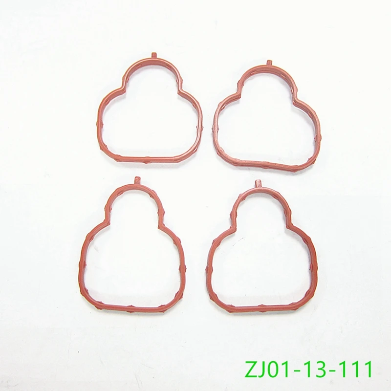 Car Engine Intake Manifold Gasket Seal ZJ01-13-111 For Mazda 3 2004-2012 BK BL 1.6 Mazda 2 2007-2011 De 1.3 1.5 4 Pieces