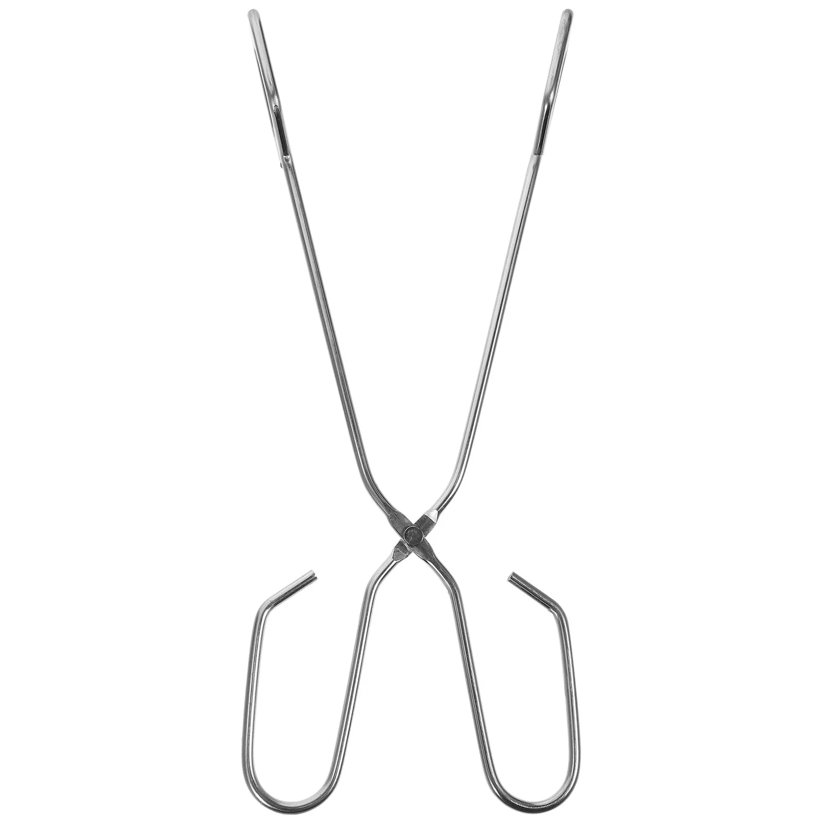 1Pcs Stainless Steel Food Clip Premium Anti Skid Kitchen Tong for Steak Eggs Fish Cakes Bagels Pastries Salads Buffet Barbecue