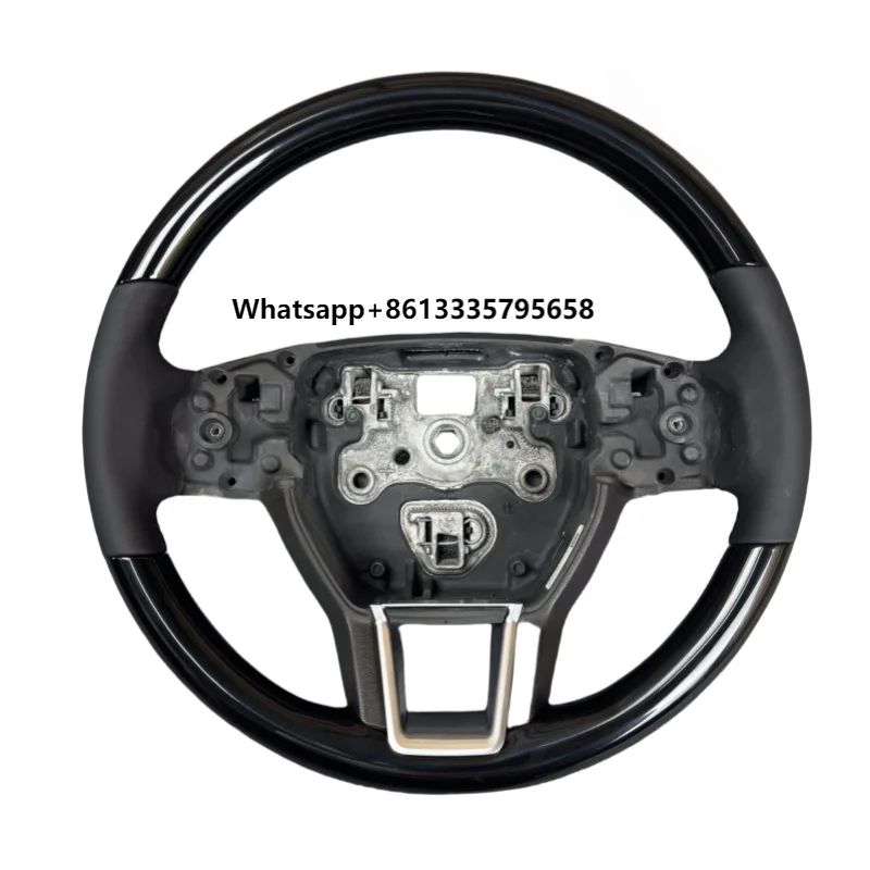 

Suitable for Land Rover Discovery Freelander Piano Paint Black Mahogany Steering Wheel Personalized Customized Steering Wheel