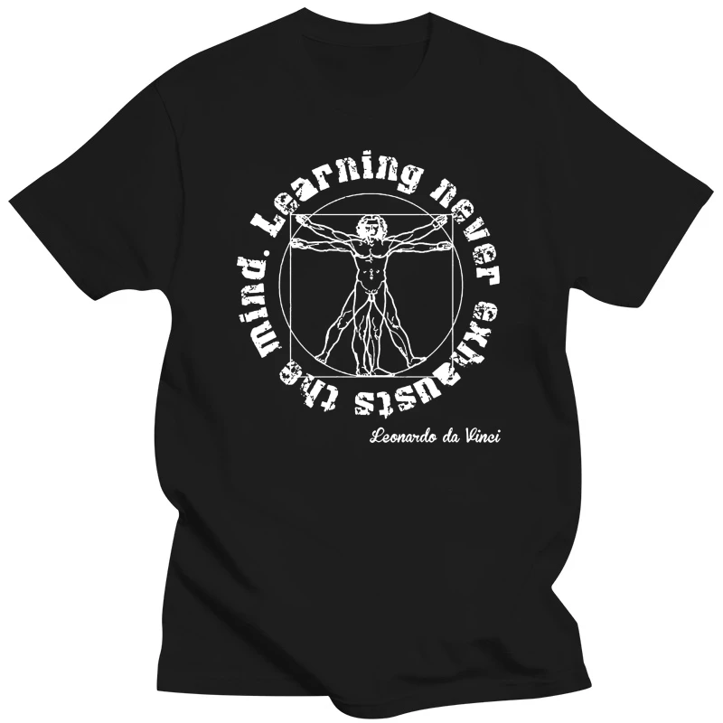 Leonardo Da Vinci T Shirt Back To School Tee Shirt 033928