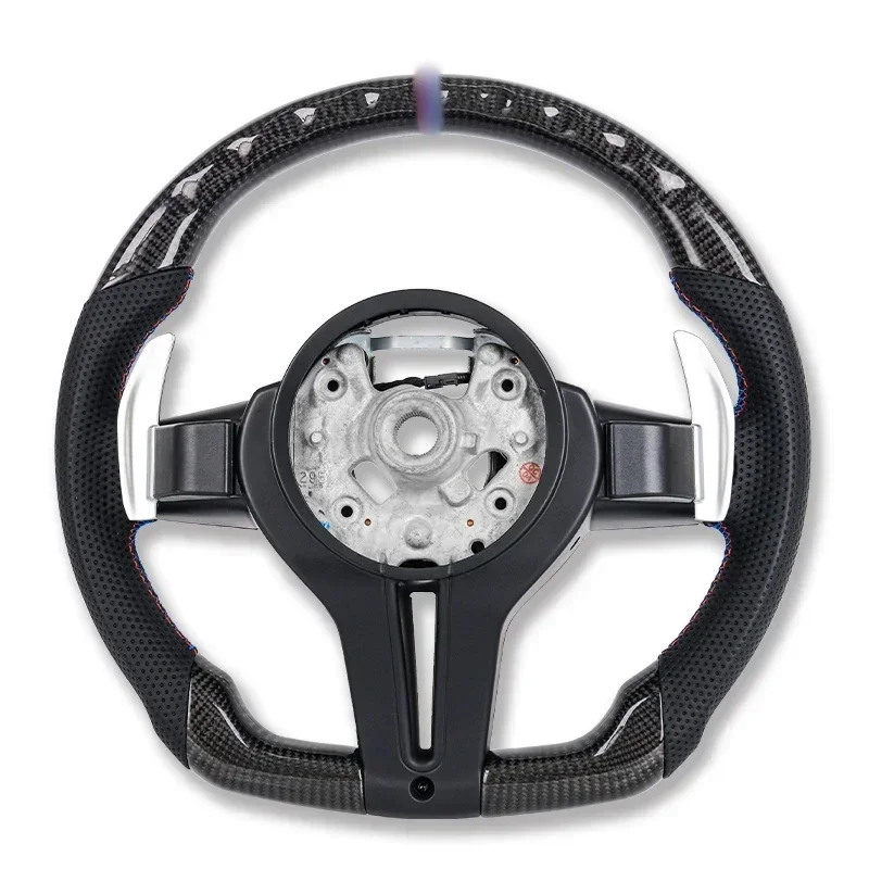 Carbon Fiber Car Steering Wheel For BMW F30 F31 F34 F10 F11 F01 F02 F20 F21 F22 F23 F32 F33 F06 F07 F12 1 3 5 7 Series