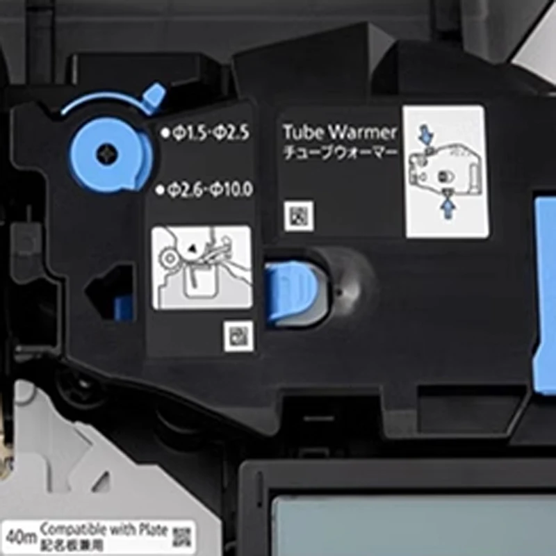 C-920T Wire Number Machine Printing Diameter Φ10/25 Square Large Tube Sleeve Heat Shrink Tube Flat Tube