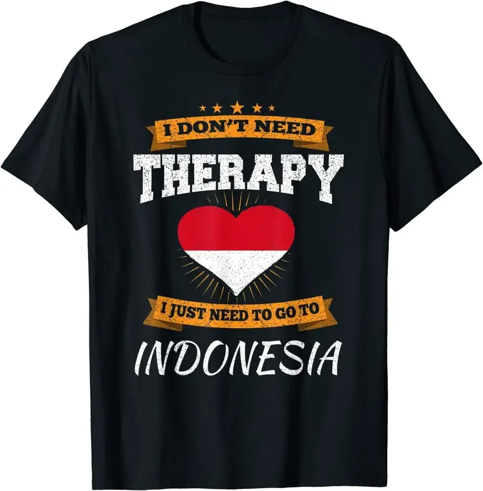 Indonesian Flag, Indonesia Flag Design Great Gift Idea T-Shirt High Quality 100%Cotton Short Sleeve