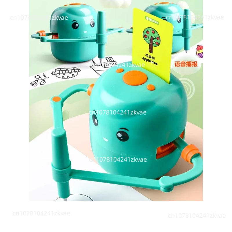 

Hot Children Early Childhood Education Intelligent Painting Drawing Enlightenment Learning Machine Painting Robot Art Treasure