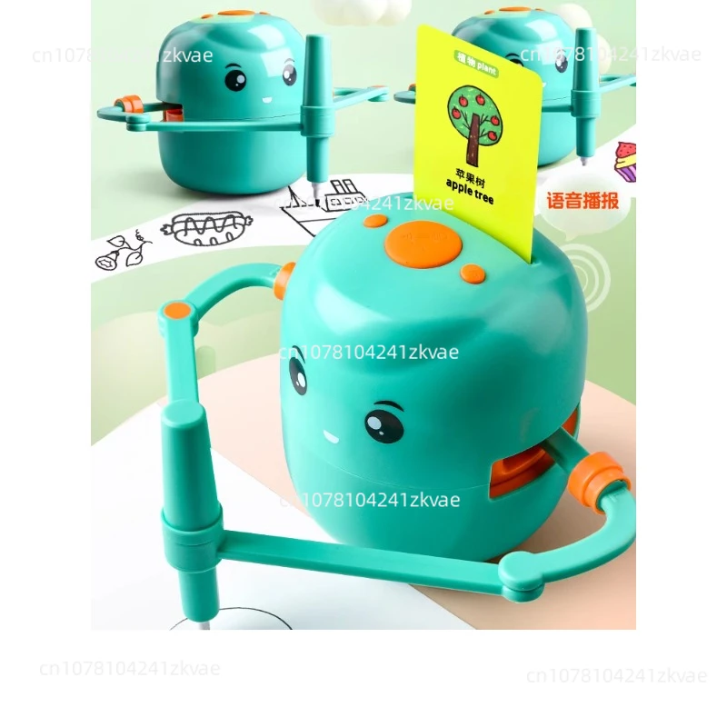 Hot Children Early Childhood Education Intelligent Painting Drawing Enlightenment Learning Machine Painting Robot Art Treasure