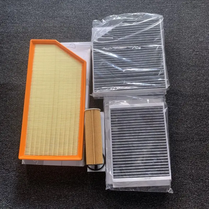 A6540940004 Air Filter +A2058350147+A1668300218 Air Cabin Filter+A6541801100 Oil Filter  For E220d W213 2.0TDI-diesel 2016-2024