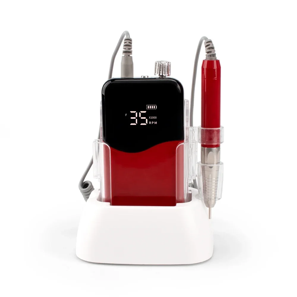 Professional Brushless Electric Nail Drill Machine OEM/ODM Portable Rechargeable Nail Polisher