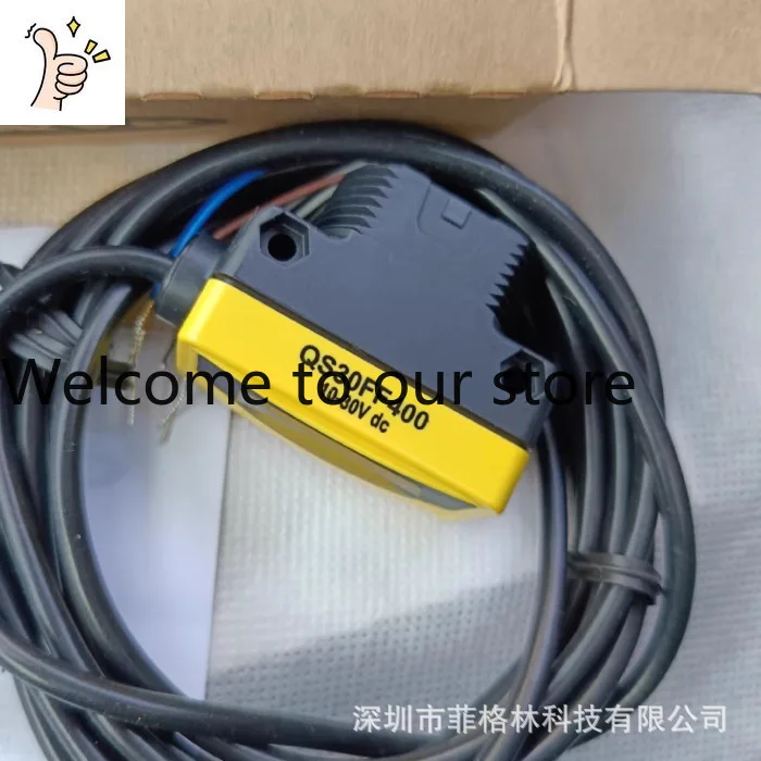 2026 [Physical Photo] QS30FF400 600 American Banner Long-distance Detection Photoelectric Sensor