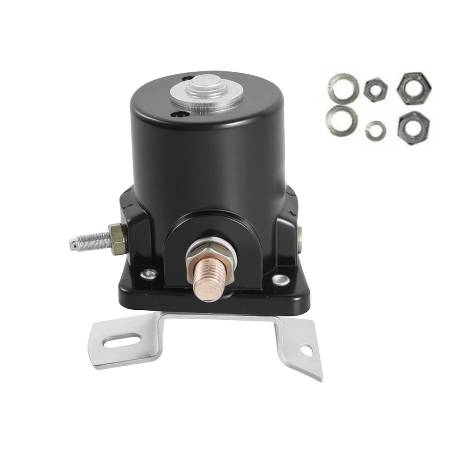 12V 3 Post Starter Solenoid 8N11450 For Ford For Tractor 2N For 8n For 9n Replacement Electrical Panel Accessory Black