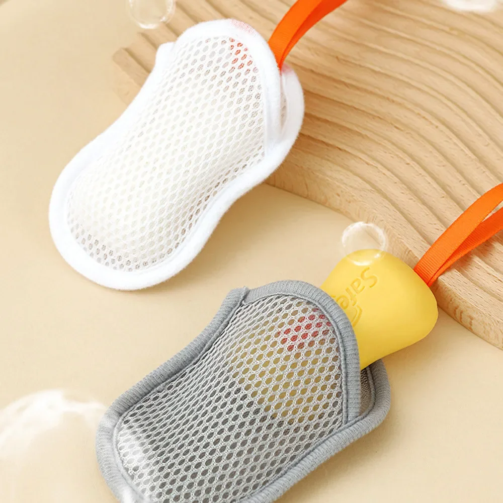 الحقيبة الشبكية للصابون مع الحبل رغوة سريعة دش حامل السفر صافي حمام زهرة تنظيف أداة العناية اكسسوارات الحمام #3