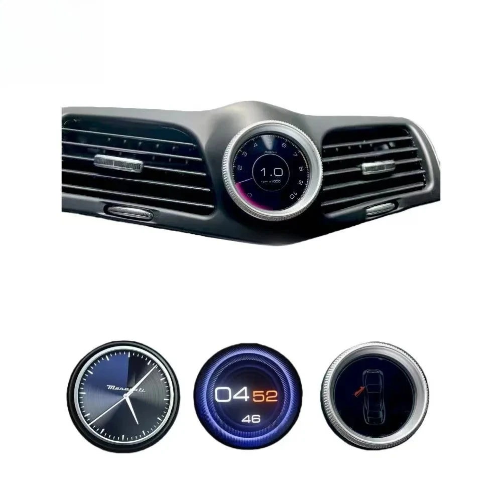 RoadNavi GranTurismo/GranCabrio 2007-2017 Specialized Digital LCD Central Clock Stopwatch Compass GPS DSP Android Plug