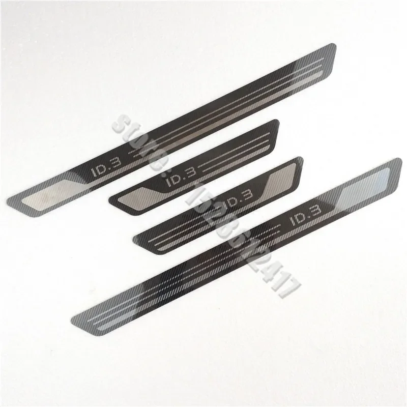 

for Volkswagen ID.3 VW ID3 2020-2022 Stainless Steel Scuff Plate/Door Sill Door Sill Scuff Plate Welcome Pedal Car-styling