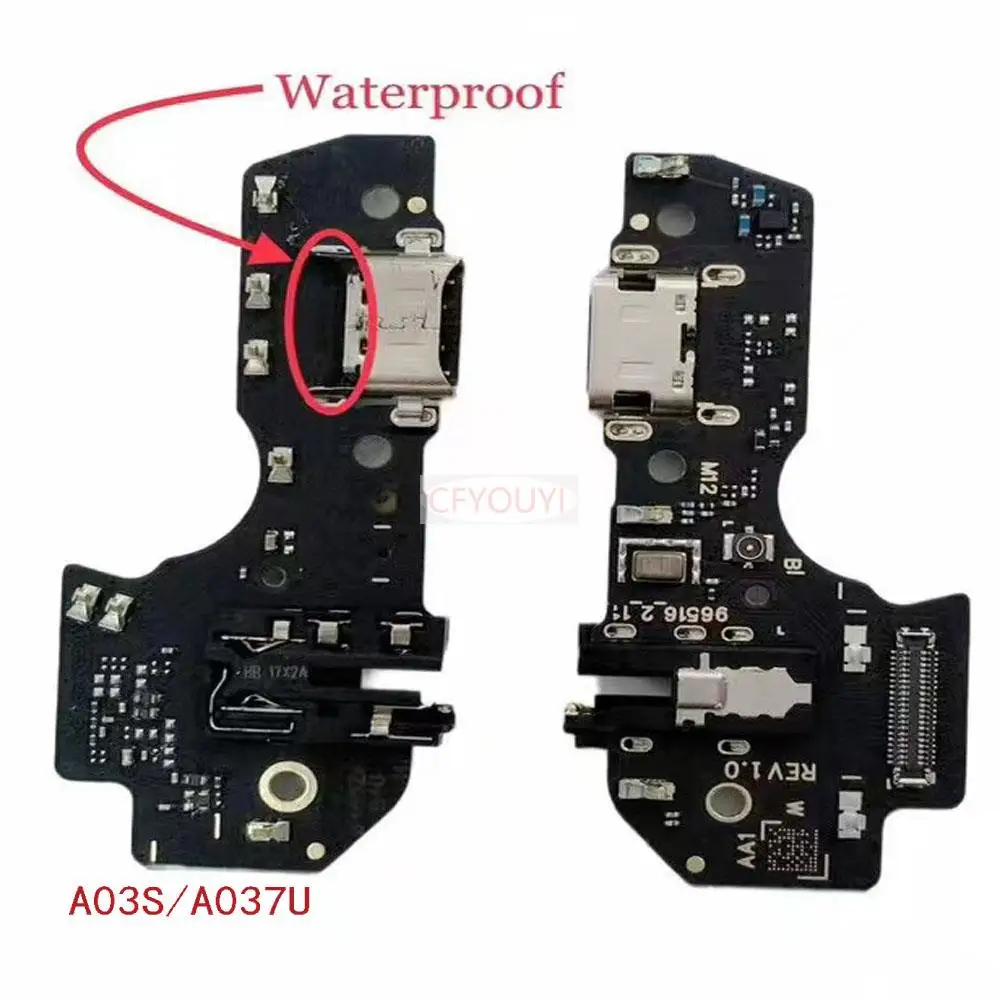 For Samsung Galaxy A03/ A035F / A035U / A03 Core/A032F / A03S A037U USB Charge Connector Dock With Microphone Flex Cable