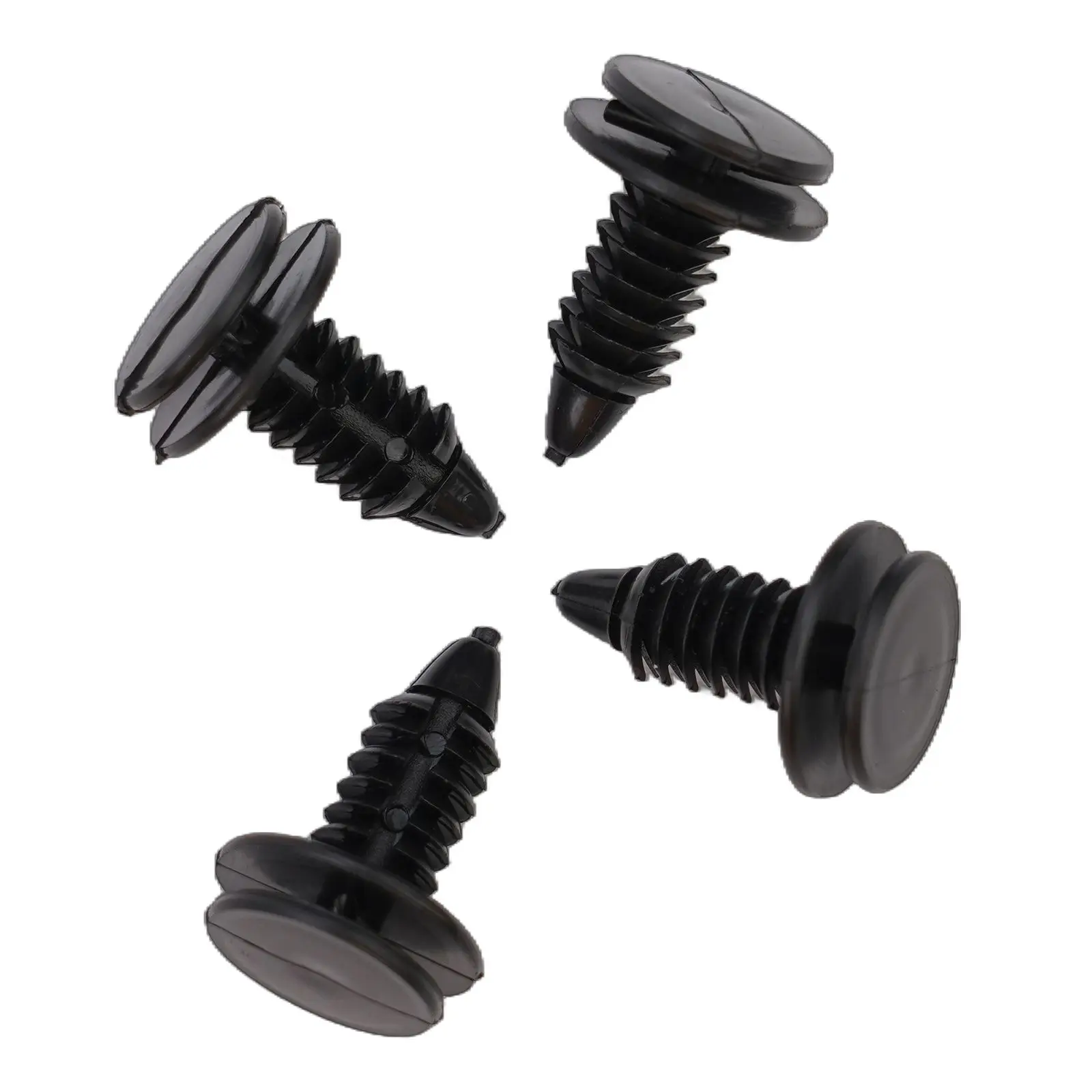 

High Quality Clips Car N805155-S Nylon Rivet 50 Pcs Trim 8mm Black Fastener Interior Plastic Replaces Retainers